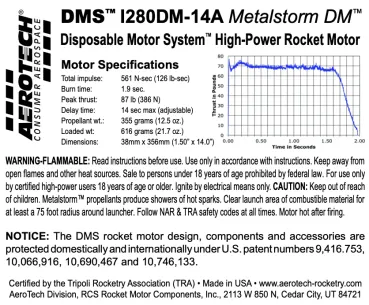 Aerotech I280DM-14A - DMS Single Use (P2)